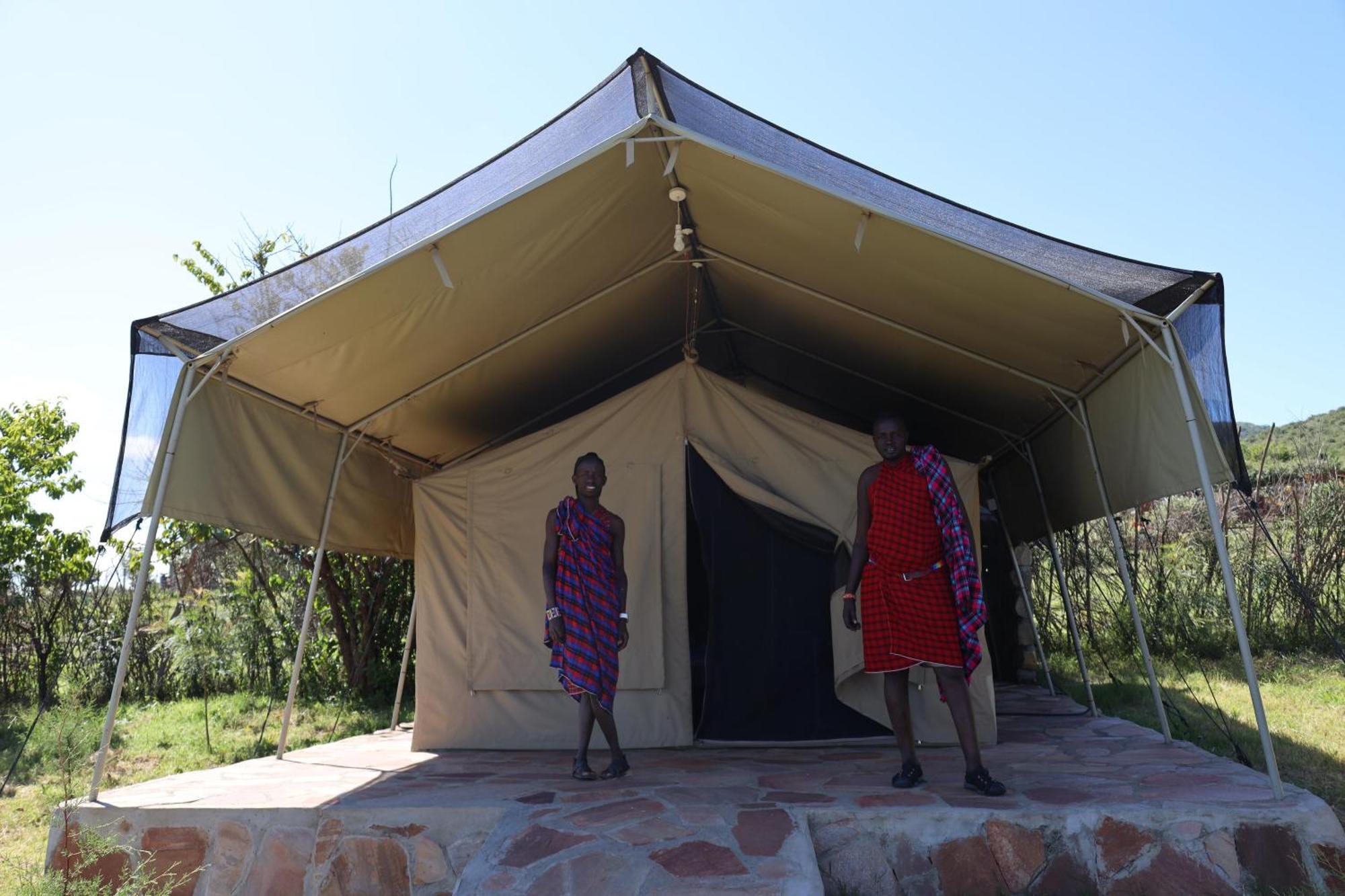 Hotel Leruk Maasai Mara Camp Sekenani Exteriér fotografie